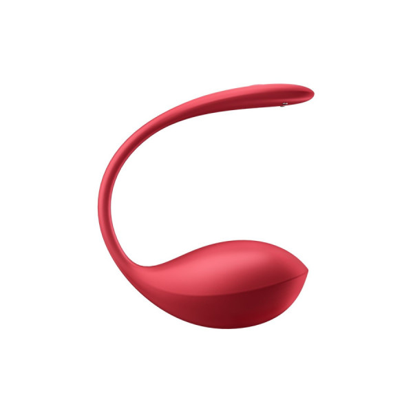 Oeuf vibrant télécommandé rouge Shiny Petal Satisfyer 